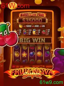 Atrações do Jogo FruitNovaSuper e a Plataforma 61W.com